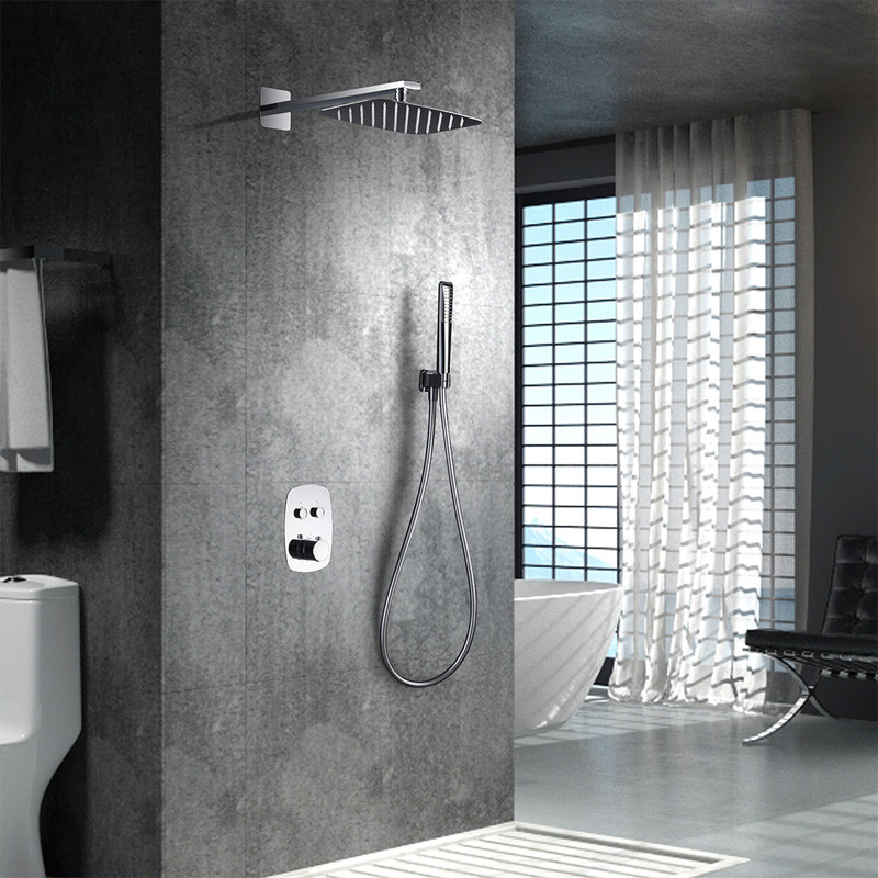 Grifos de baño y ducha empotrados (pared-lavabo)