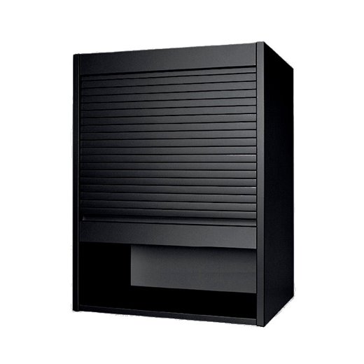 persiana negra mueble cocina