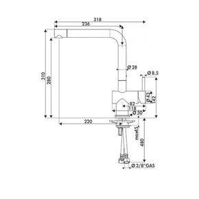 grifo de cocina RC115