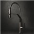 gessi grifo cocina mesh negro semi pro