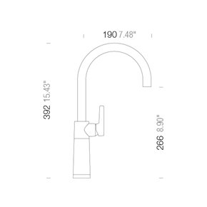 Grifo de cocina SC-520 con caño extraíble