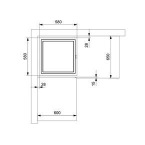 Elevable para mueble bajo QANTO