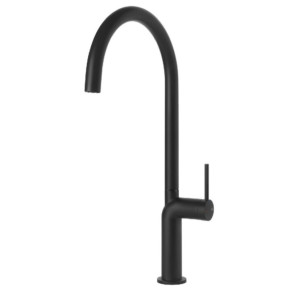 Grifo cocina gessi STELO diseno italiano  negro mate