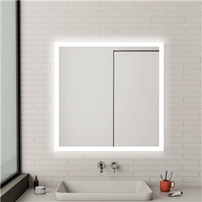 Espejo de Baño WHITE con Luz Retroiluminada