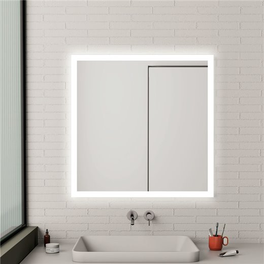 Espejo de Baño WHITE con Luz Retroiluminada