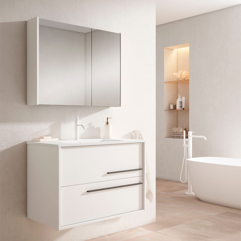 Mueble de Baño AQUA de 2 cajones