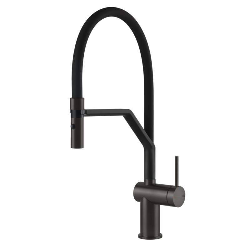 Grifo de Cocina INEDITO de Gessi con caño flexible y 9 acabados