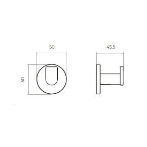 Percha Simple Serie PRACTIC de MEDIMEX