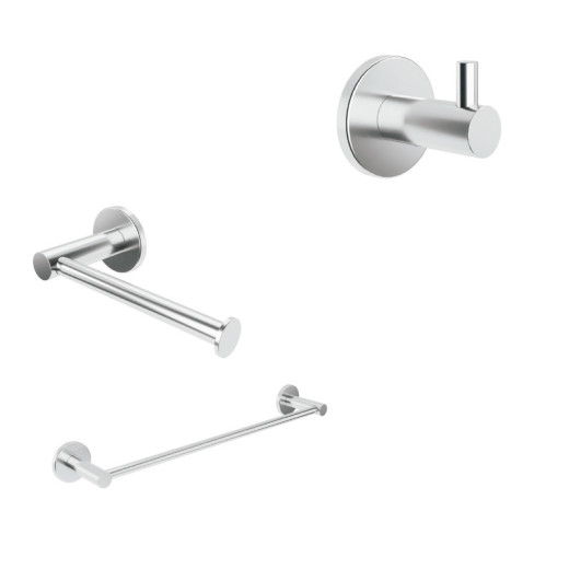 Conjunto Accesorios de Baño Serie ESSENTIAL de MEDIMEX