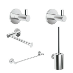 Conjunto Accesorios de Baño Serie ESSENTIAL de MEDIMEX