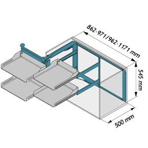 Extraíble para muebles de rincón MAGIC CORNER COMFORT