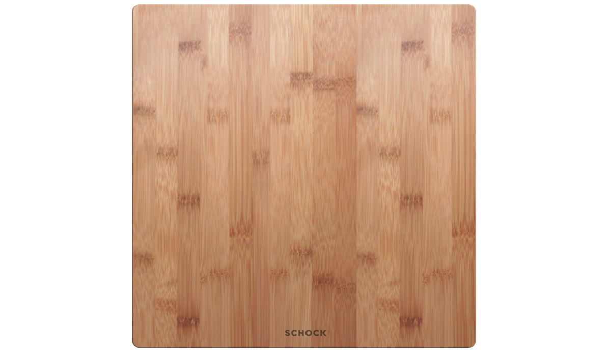 tabla de corte en madera de bamboo para fregadero schock prep station D-150