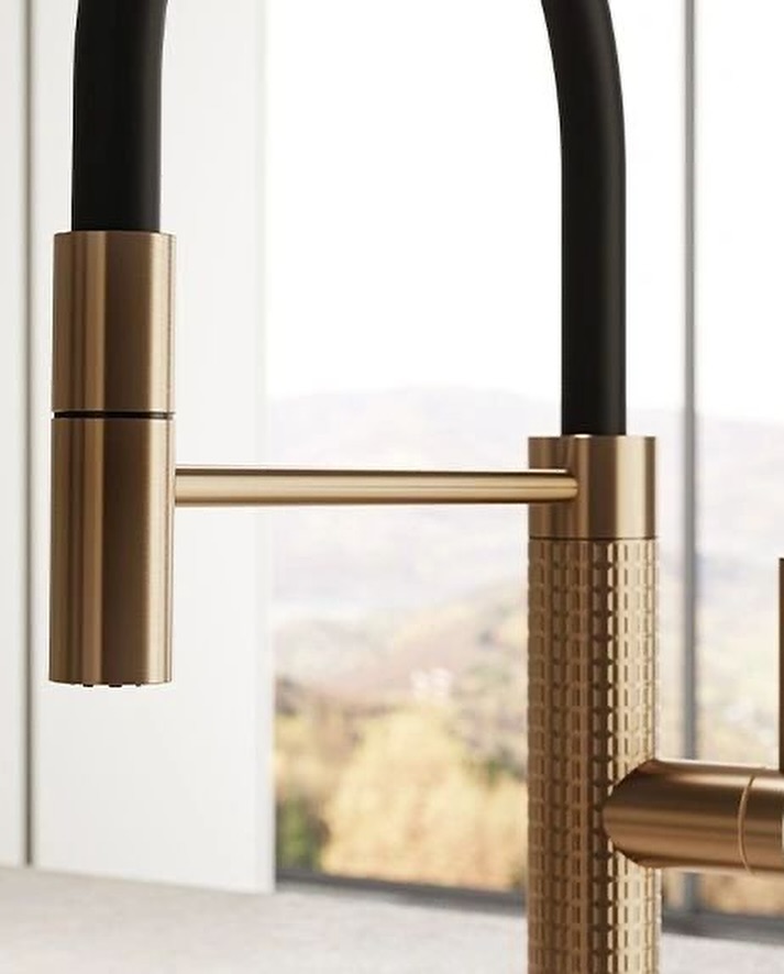 grifo cocina 316 gessi WARM BRONZE PVD